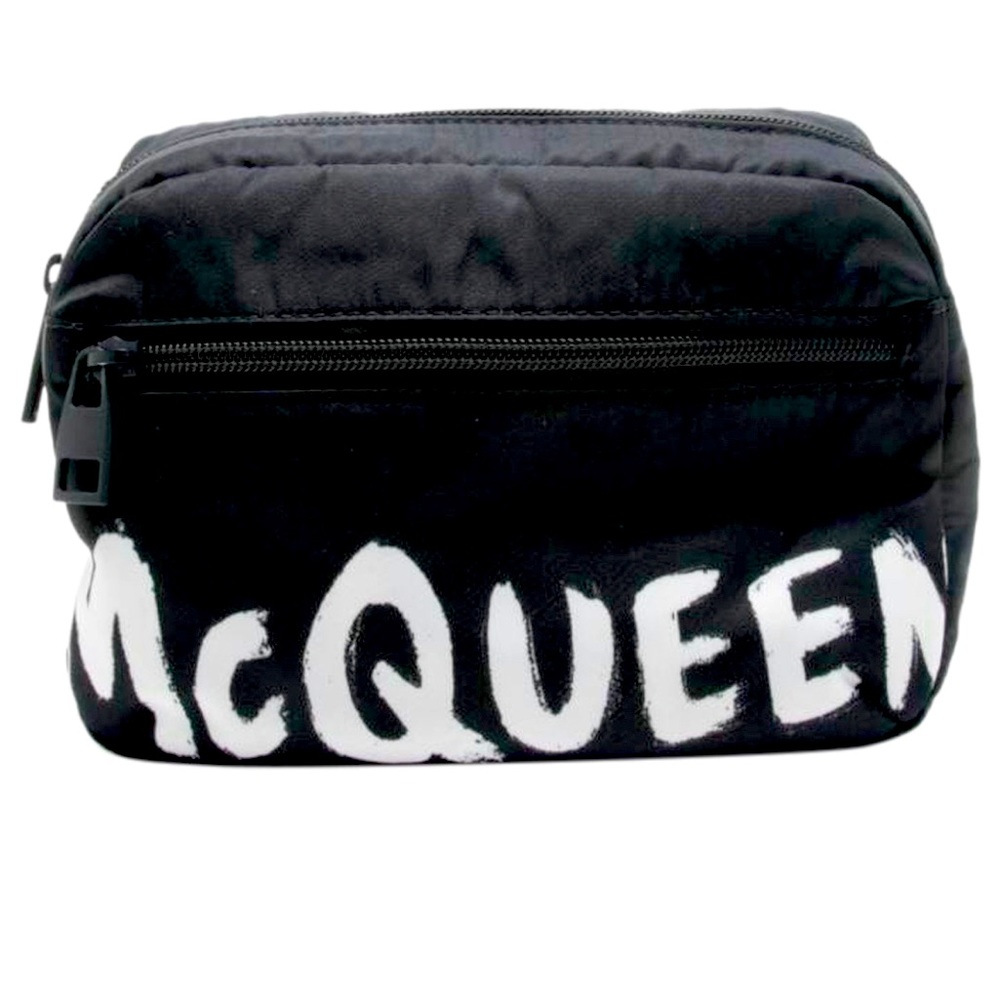 Alexander McQueen Graffiti Logo Belt Bag
